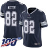 Nike Cowboys #82 Jason Witten Navy Blue Team Color Men’s Stitched NFL 100th Season Vapor Limited Jersey