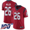 Nike Texans #26 Lamar Miller Red Alternate Men’s Stitched NFL 100th Season Vapor Limited Jersey