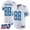Nike Lions #88 T.J. Hockenson White Men’s Stitched NFL 100th Season Vapor Limited Jersey