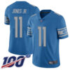 Nike Lions #11 Marvin Jones Jr Blue Team Color Men’s Stitched NFL 100th Season Vapor Limited Jersey