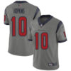 Nike Texans #10 DeAndre Hopkins Gray Men’s Stitched NFL Limited Inverted Legend Jersey