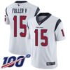 Nike Texans #15 Will Fuller V White Men’s Stitched NFL 100th Season Vapor Limited Jersey
