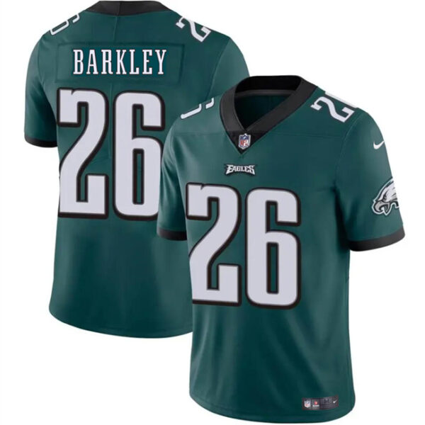 Men’s Philadelphia Eagles #26 Saquon Barkley Green Vapor Untouchable Limited Stitched Football Stitched Jersey