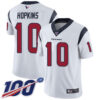 Texans #10 DeAndre Hopkins White Men’s Stitched Football 100th Season Vapor Limited Jersey
