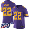 Vikings #22 Harrison Smith Purple Men’s Stitched Football Limited Rush 100th Season Jersey