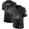 Vikings #14 Stefon Diggs Black Gold Men’s Stitched Football Vapor Untouchable Limited Jersey