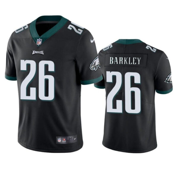 Men’s Philadelphia Eagles #26 Saquon Barkley Black Vapor Untouchable Limited Football Stitched Jersey