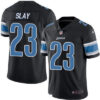Men’s Detroit Lions #23 Darius Slay Black 2016 Color Rush Stitched NFL Nike Limited Jersey