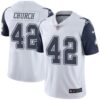 Nike Cowboys #42 Barry Church White Men’s Stitched NFL Limited Rush Jersey