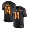 Men’s Washington Commanders #14 Sam Howell Nike Black Alternate Vapor Untouchable Limited Jersey