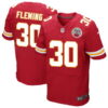Men’s Kansas City Chiefs #30 Jamell Fleming Red Team Color NFL Nike Elite Jersey