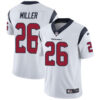 Nike Houston Texans #26 Lamar Miller White Men’s Stitched NFL Vapor Untouchable Limited Jersey