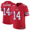 Men’s Buffalo Bills #14 Chase Claypool Red 2024 Vapor Untouchable Limited Football Stitched Jersey