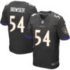 Nike Baltimore Ravens #54 Tyus Bowser Black Alternate Men’s Stitched NFL New Elite Jersey