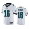 Men’s Philadelphia Eagles #16 Quez Watkins 2022 White Vapor Untouchable Limited Stitched Jersey