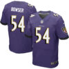 Nike Baltimore Ravens #54 Tyus Bowser Purple Team Color Men’s Stitched NFL New Elite Jersey