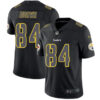Nike Pittsburgh Steelers #84 Antonio Brown Black Men’s Stitched NFL Limited Rush Impact Jersey