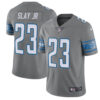 Nike Lions #23 Darius Slay Jr Gray Men’s Stitched NFL Limited Rush Jersey