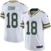 Nike Green Bay Packers #18 Randall Cobb White Men’s Stitched NFL Vapor Untouchable Limited Jersey