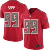 Nike Tampa Bay Buccaneers #99 Warren Sapp Red Men’s Stitched NFL Limited Rush Jersey