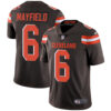 Nike Cleveland Browns #6 Baker Mayfield Brown Team Color Men’s Stitched NFL Vapor Untouchable Limited Jersey