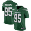 Jets #95 Quinnen Williams Green Team Color Men’s Stitched Football Vapor Untouchable Limited Jersey