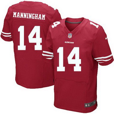 Men’s San Francisco 49ers #14 Y.A. Tittle Scarlet Red Retired Player NFL Nike Elite Jersey