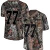 Nike Lions #77 Frank Ragnow Camo Men’s Stitched NFL Limited Rush Realtree Jersey