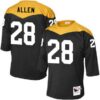 Men’s Pittsburgh Steelers #28 Cortez Allen Black 1967 Home Throwback NFL Jersey