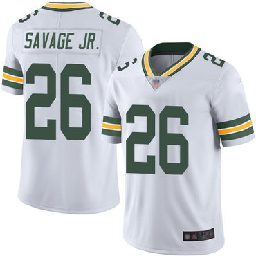 Packers #26 Darnell Savage Jr. White Men’s Stitched Football Vapor Untouchable Limited Jersey