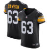 Nike Steelers #63 Dermontti Dawson Black Alternate Men’s Stitched NFL Vapor Untouchable Elite Jersey