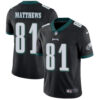 Nike Philadelphia Eagles #81 Jordan Matthews Black Alternate Men’s Stitched NFL Vapor Untouchable Limited Jersey