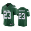 Men’s New York Jets #23 James Robinson Green Vapor Untouchable Limited Stitched Jersey