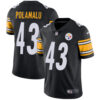 Nike Pittsburgh Steelers #43 Troy Polamalu Black Team Color Men’s Stitched NFL Vapor Untouchable Limited Jersey