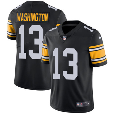 Nike Pittsburgh Steelers #13 James Washington Black Alternate Men’s Stitched NFL Vapor Untouchable Limited Jersey