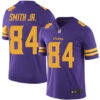 Vikings #84 Irv Smith Jr. Purple Men’s Stitched Football Limited Rush Jersey