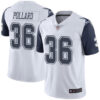 Cowboys #36 Tony Pollard White Men’s Stitched Football Limited Rush Jersey