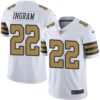 Nike Saints #22 Mark Ingram White Men’s Stitched NFL Limited Rush Jersey