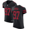 49ers #97 Nick Bosa Black Alternate Men’s Stitched Football Vapor Untouchable Elite Jersey