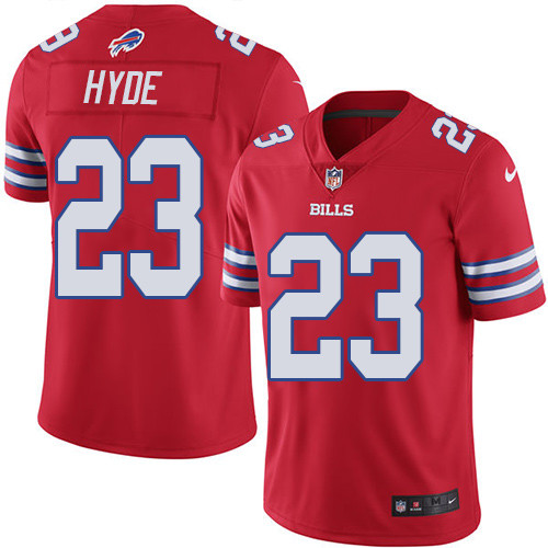 Nike NFL Buffalo Bills #23 Micah Hyde Limited Vapor UntouchableRed Men’s Jersey