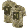 Nike Cowboys #50 Sean Lee Camo Men’s Stitched NFL Limited 2018 Salute To Service Jersey