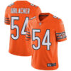 Nike Chicago Bears #54 Brian Urlacher Orange Men’s Stitched NFL Limited Rush Jersey