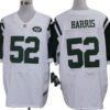 Nike New York Jets #52 David Harris White Elite Jersey