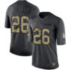 Jets #26 Le’Veon Bell Black Men’s Stitched Football Limited 2016 Salute To Service Jersey