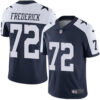 Nike Dallas Cowboys #72 Travis Frederick Navy Blue Thanksgiving Men’s Stitched NFL Vapor Untouchable Limited Throwback Jersey