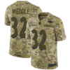 Nike Ravens #32 Eric Weddle Camo Men’s Stitched NFL Limited 2018 Salute To Service Jersey