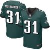 Men’s Philadelphia Eagles #31 Wilbert Montgomery Midnight Green Retired Player NFL Nike Elite Jersey
