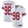 Nike New York Giants #98 Damon Harrison White Men’s Stitched NFL Vapor Untouchable Limited Jersey