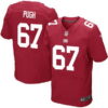 Men’s New York Giants #67 Justin Pugh Red Alternate NFL Nike Elite Jersey
