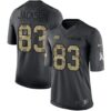 Nike Tampa Bay Buccaneers #83 Vincent Jackson Black Men’s Stitched NFL Limited 2016 Salute to Service Jersey